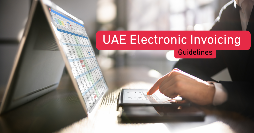 UAE Electronic Invoicing Guidelines