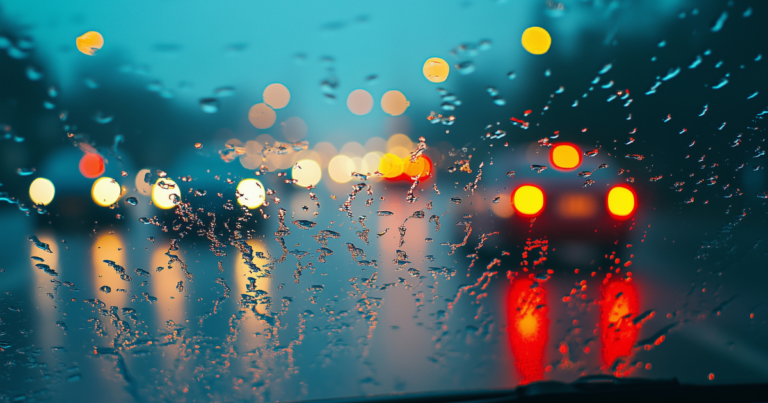 Dubai RTA rainy weather driving tips