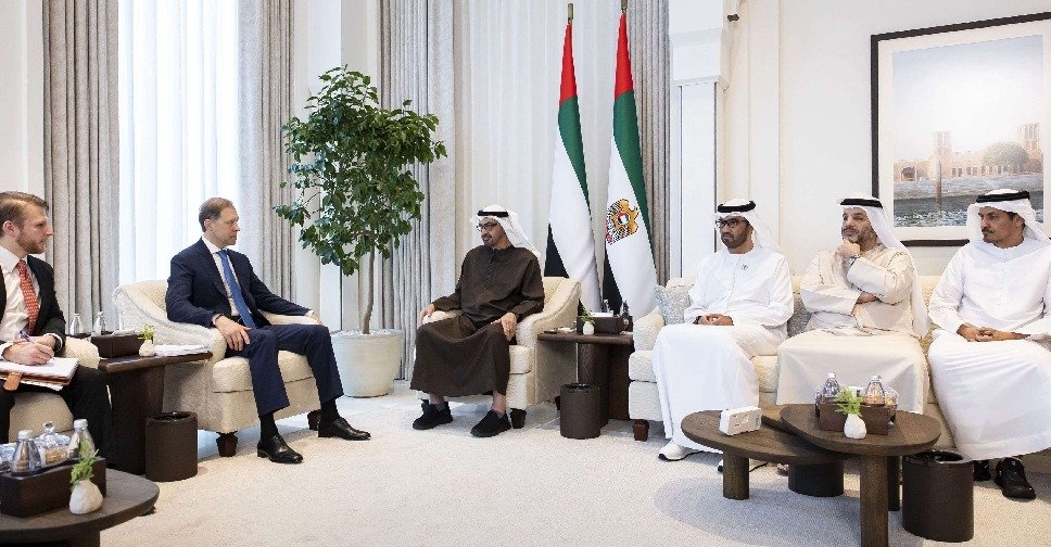Sheikh Mohamed bin Zayed meets Denis Manturov