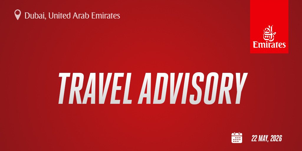 Emirates peak travel advisory