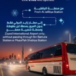 RTA Intercity Bus Routes Eid Al Adha: Full Guide 6 RTA intercity bus routes Eid Al Adha
