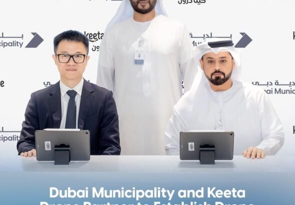 Dubai Municipality Keeta Drone partnership