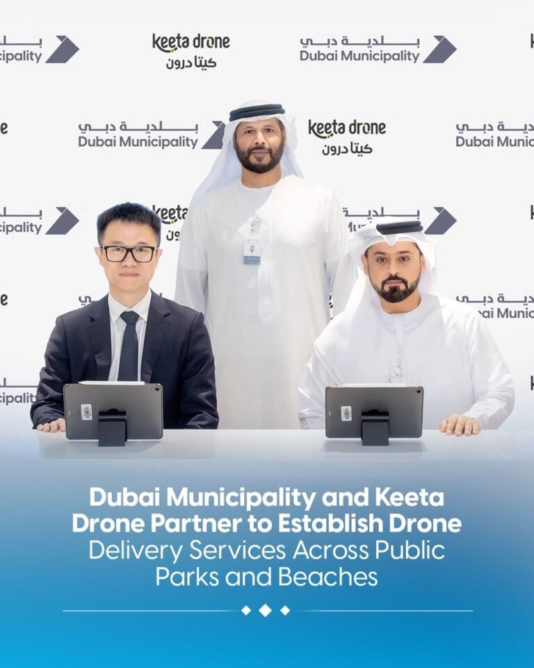 Dubai Municipality Keeta Drone partnership