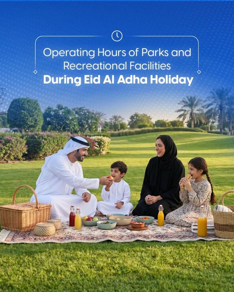 Dubai Municipality Eid Al Adha 2026