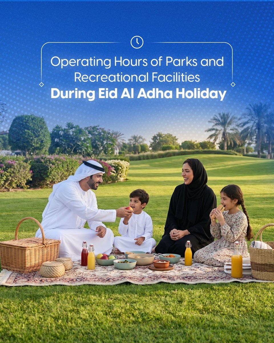 Dubai Municipality Eid Al Adha 2026