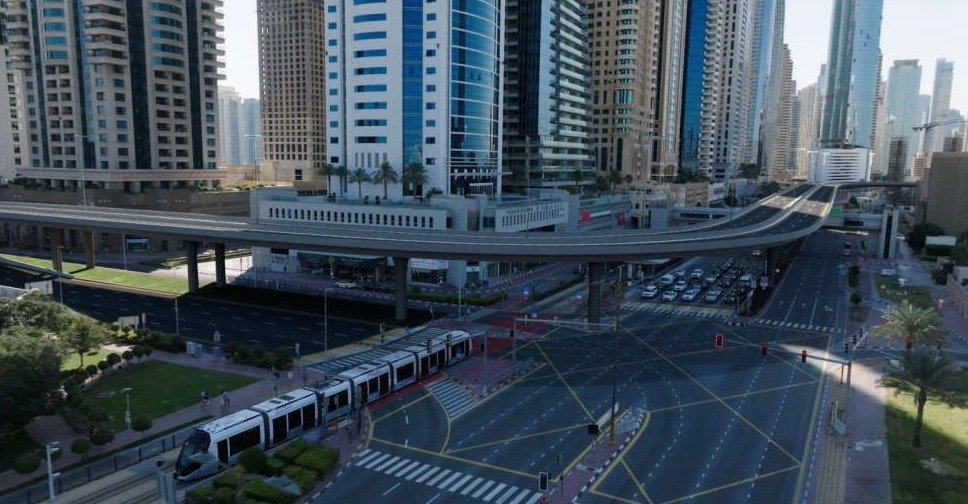 Dubai Harbour bridge