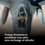 Trump threatens Iran