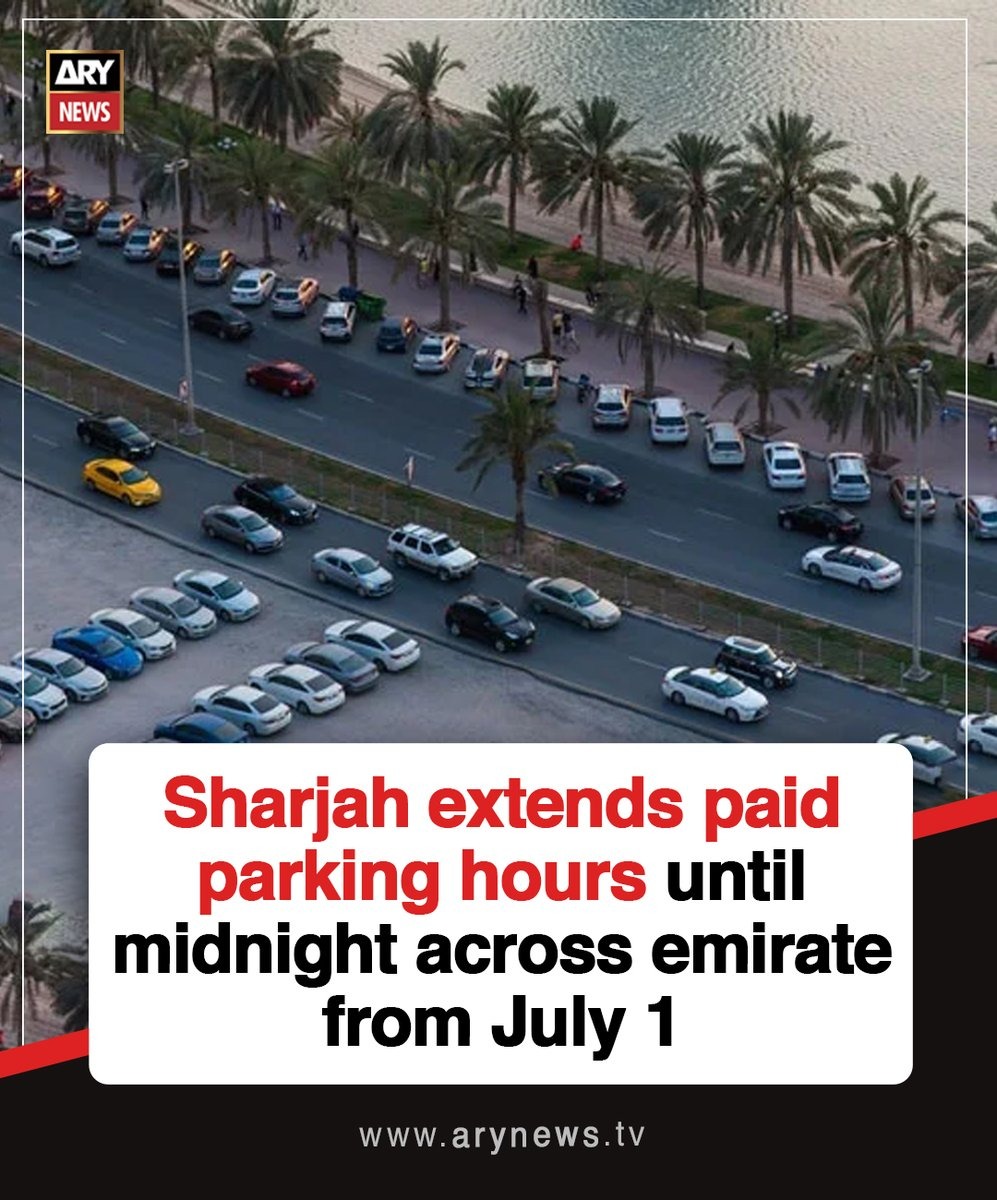 Sharjah paid parking hours