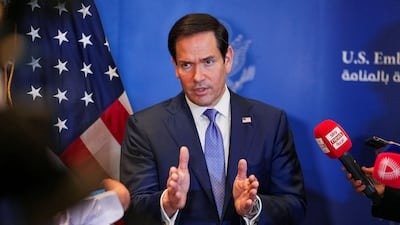 Marco Rubio Gulf allies Iran talks