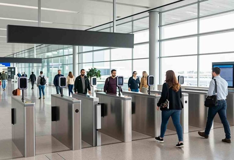 Dubai International Airport AI security scanners