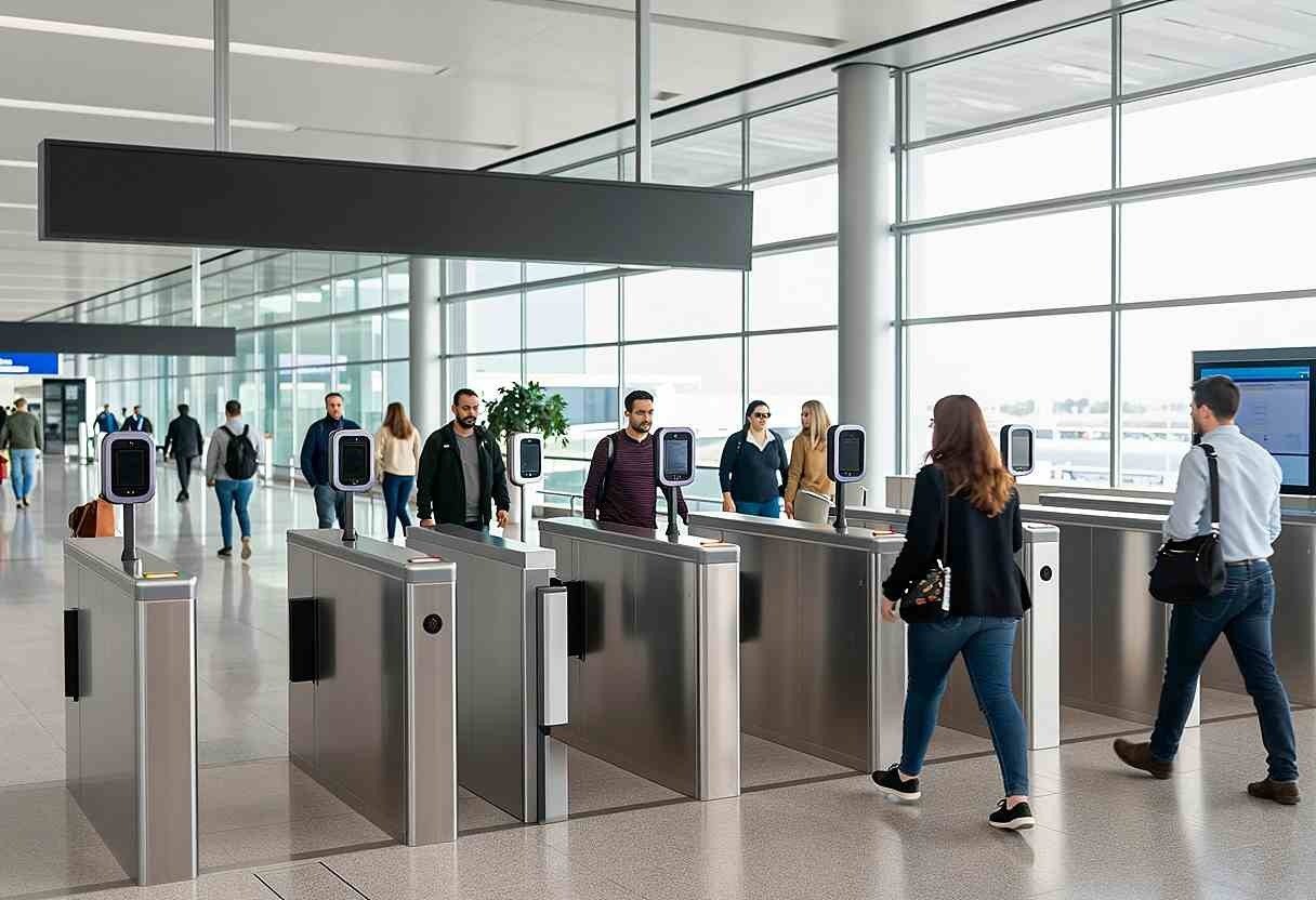 Dubai International Airport AI security scanners