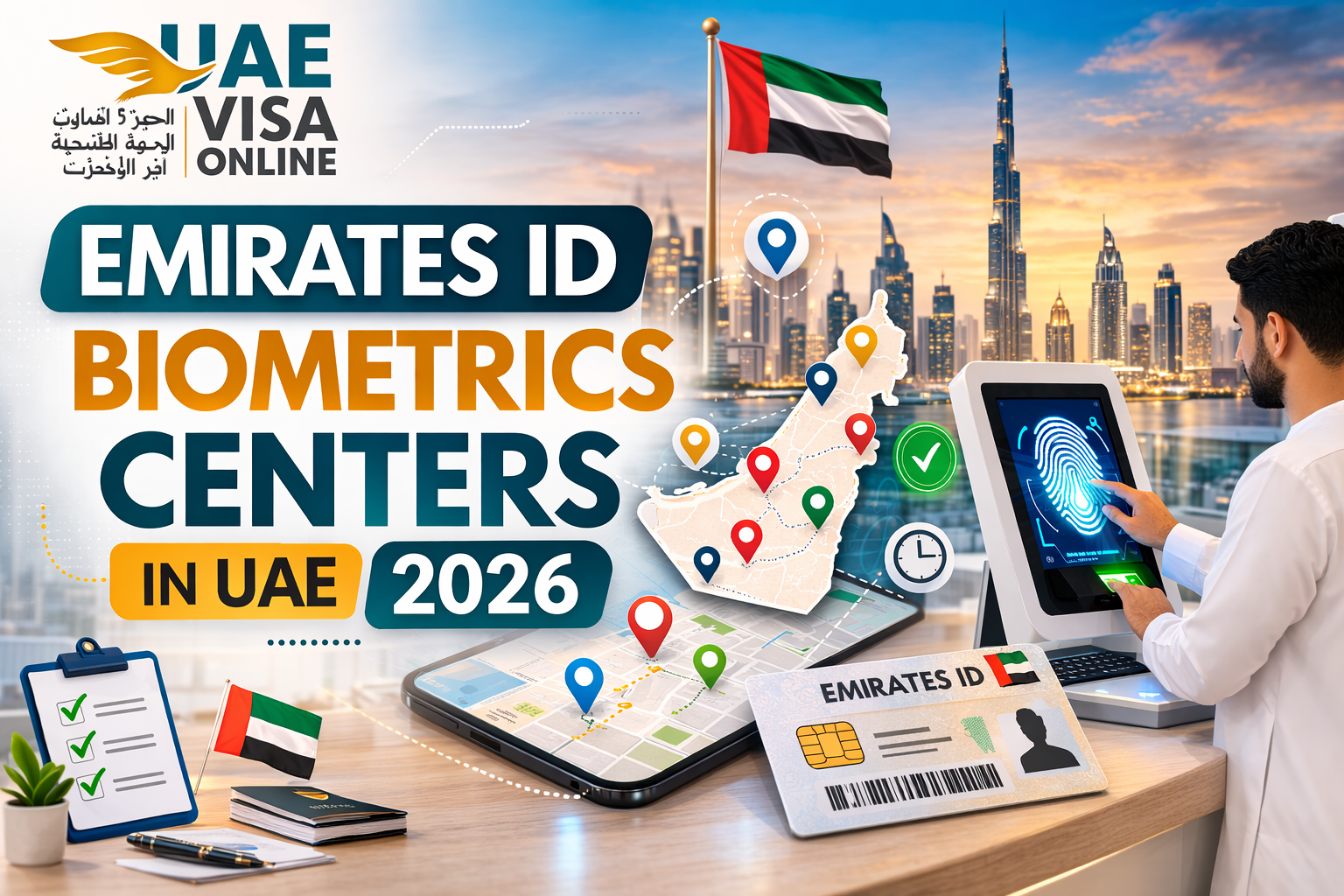 Emirates ID biometrics appointment
