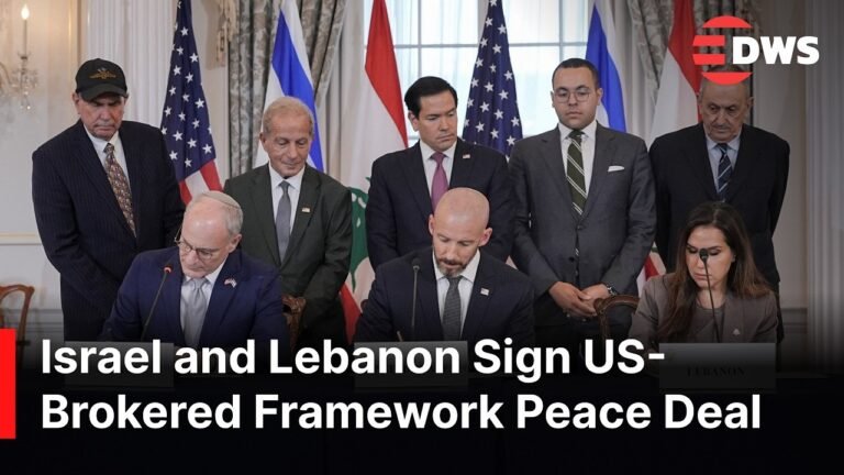 Lebanon Israel framework agreement