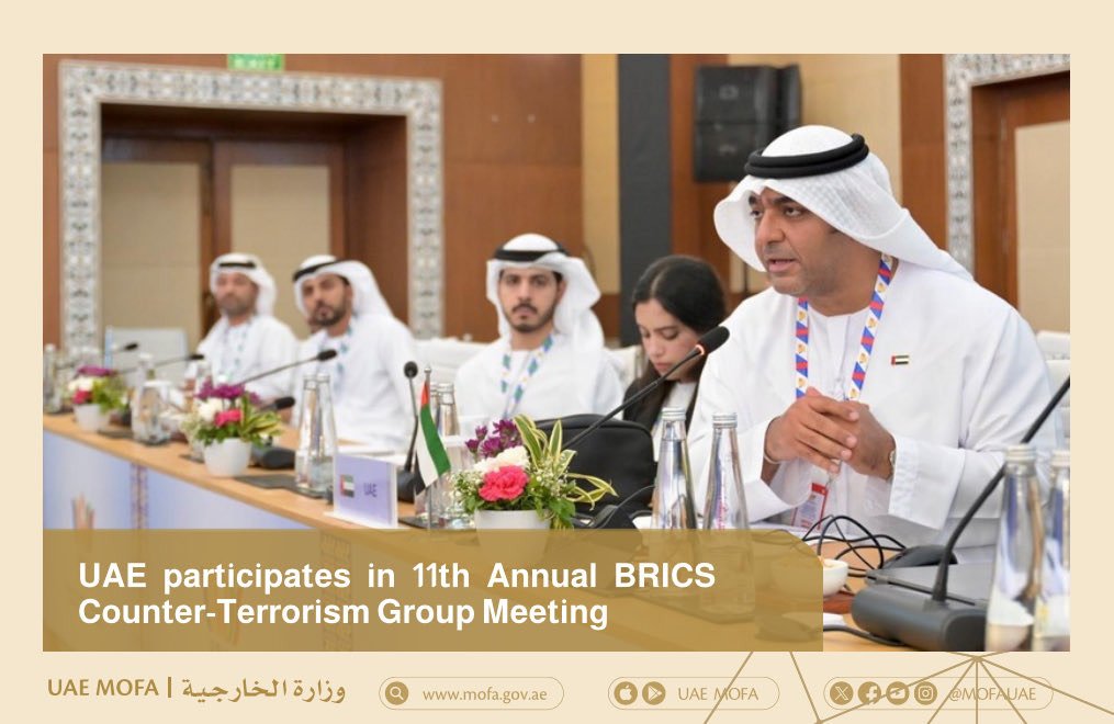 UAE BRICS counter-terrorism group meeting