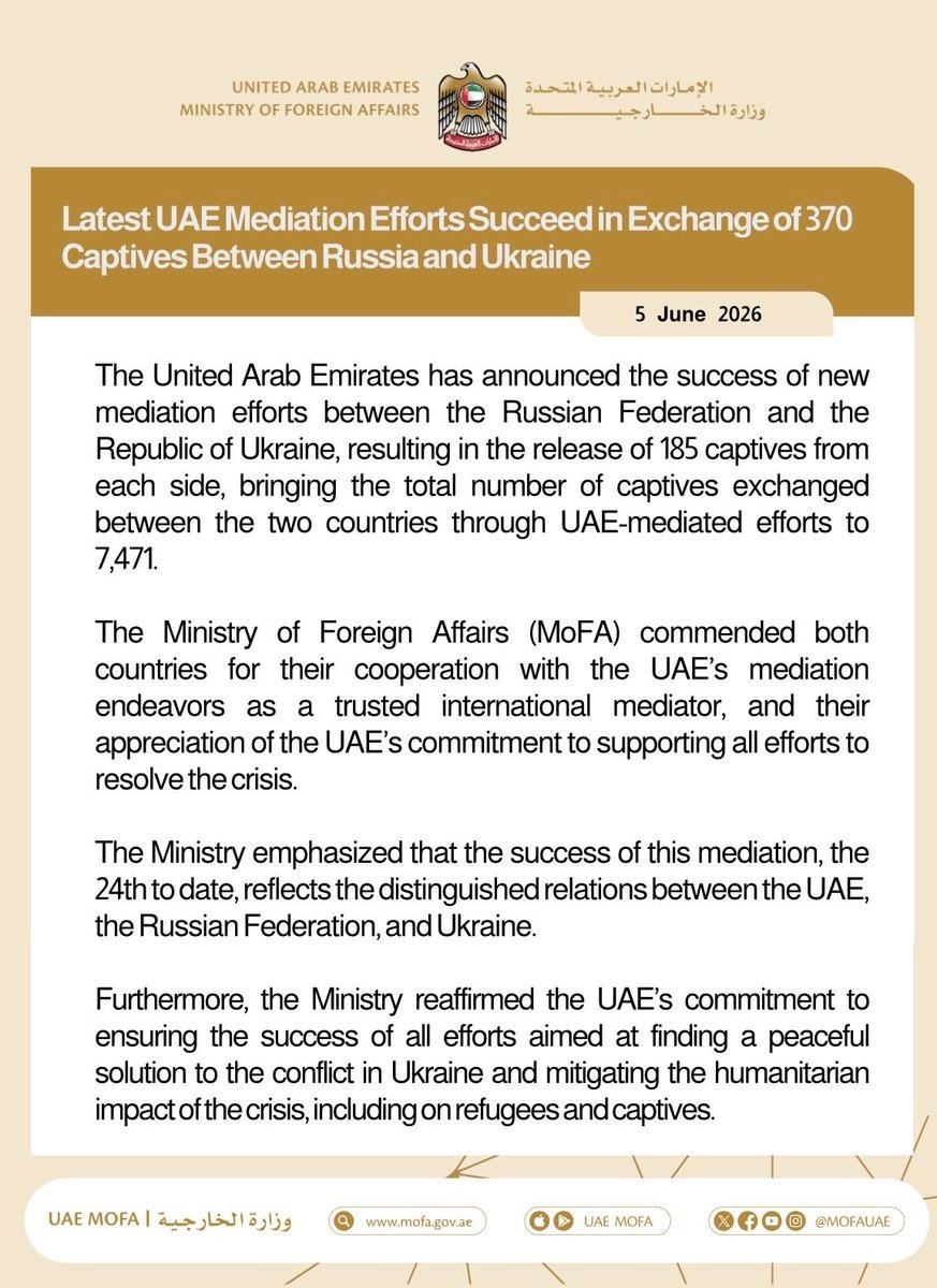 UAE mediation Russia Ukraine
