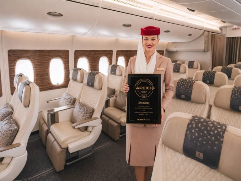 Aviation Awards: Emirates has been named ‘Best Overall... 82 Emirates APEX Awards 2026