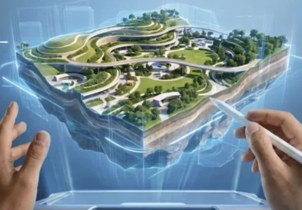 Dubai Municipality AI park design competition