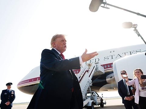 Trump Qatari jet Air Force One