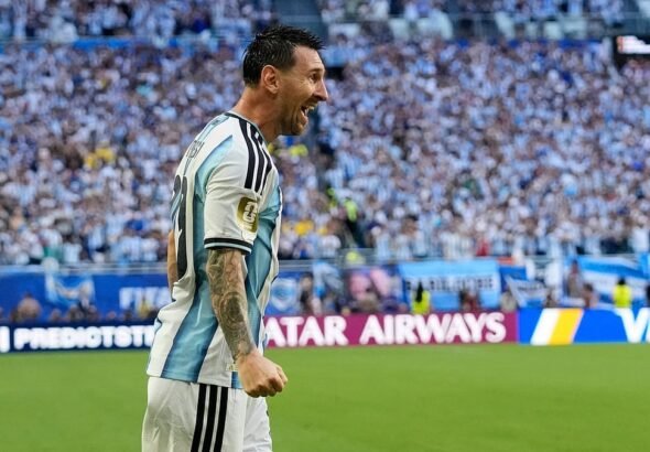 Lionel Messi 20th World Cup goal