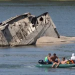 Danube River heatwave