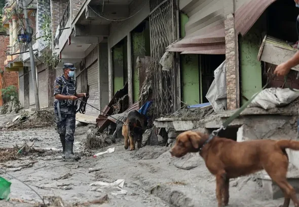 Nepal Tibet flash floods