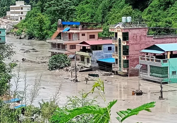 Nepal flash flood