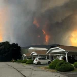 Belgium wildfire