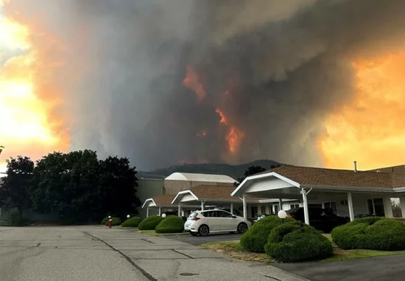 Belgium wildfire