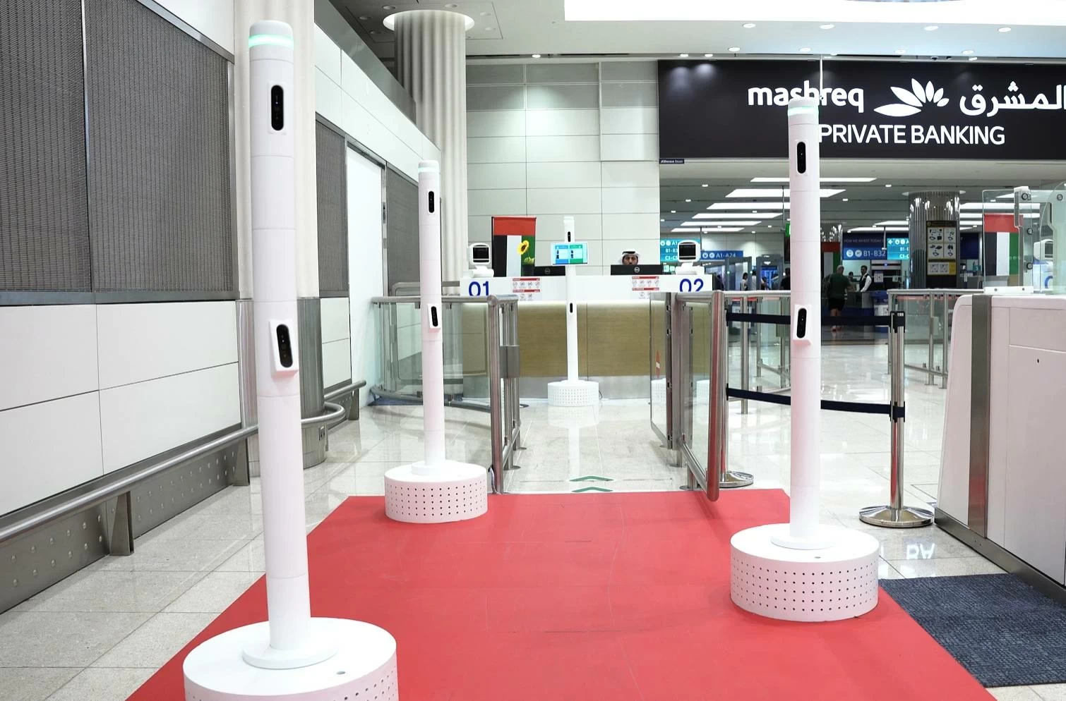 Dubai Airport's Red Carpet Smart Tunnel: Passport-Free Immigration 2 Dubai Airport Smart Tunnel