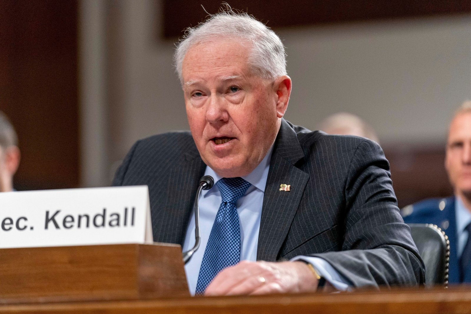 Ex-Air Force Chief Frank Kendall Security Clearance Revoked 6 Frank Kendall security clearance