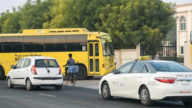 UAE pedestrian crossing rules