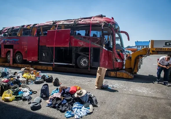 Polish bus crash Hungary