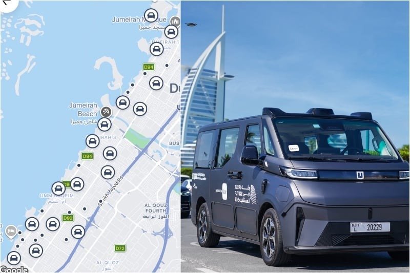 Driverless Apollo Go Taxis Live on Uber Dubai 2 Uber Dubai