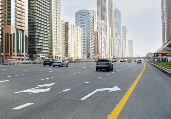 Dubai new bridge