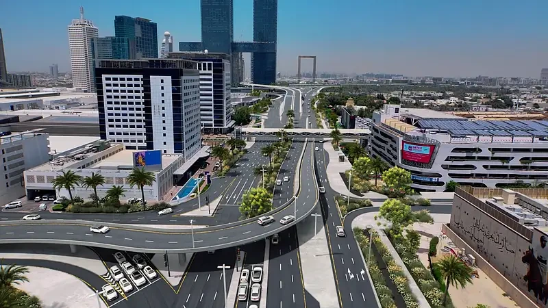 Dubai traffic