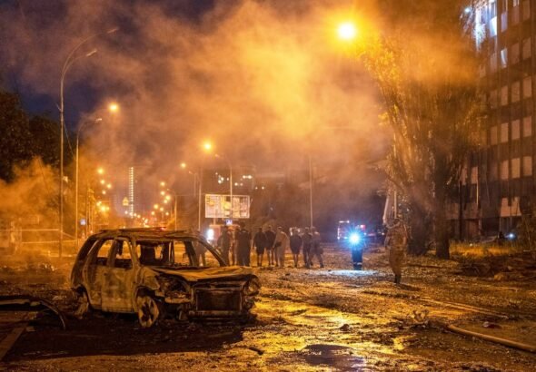 Kyiv missile attack