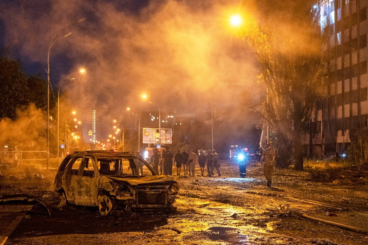Kyiv missile attack