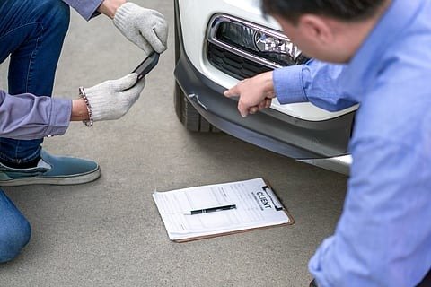 UAE car heat damage