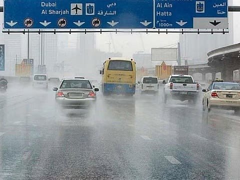 UAE rain forecast