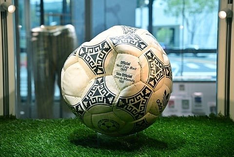 Maradona Hand of God ball auction 6 Maradona Hand of God ball auction