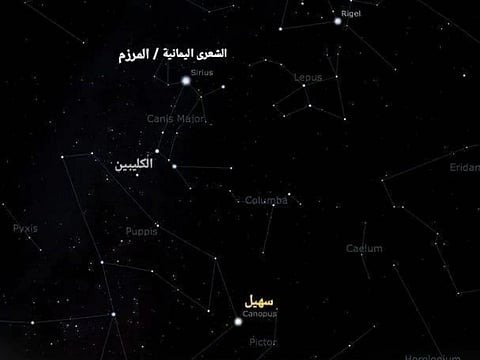 Suhail star UAE