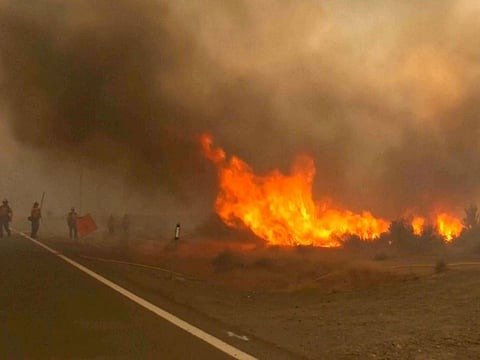 42,000 Evacuated as Reno Wildfire Hawk Fire Spreads 3 Reno wildfire Hawk Fire