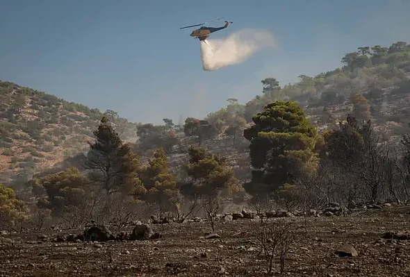 Greece wildfires