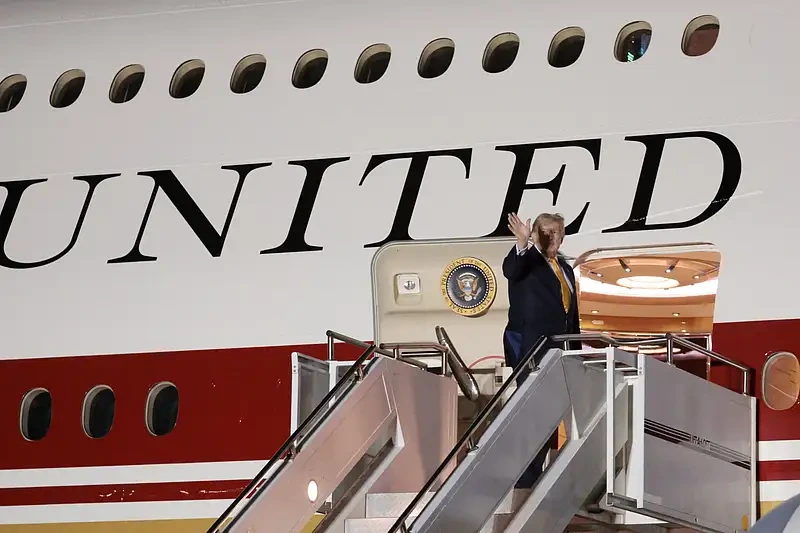 Trump Air Force One Ireland Flight Set Before Security Fix 1 Trump Air Force One Ireland