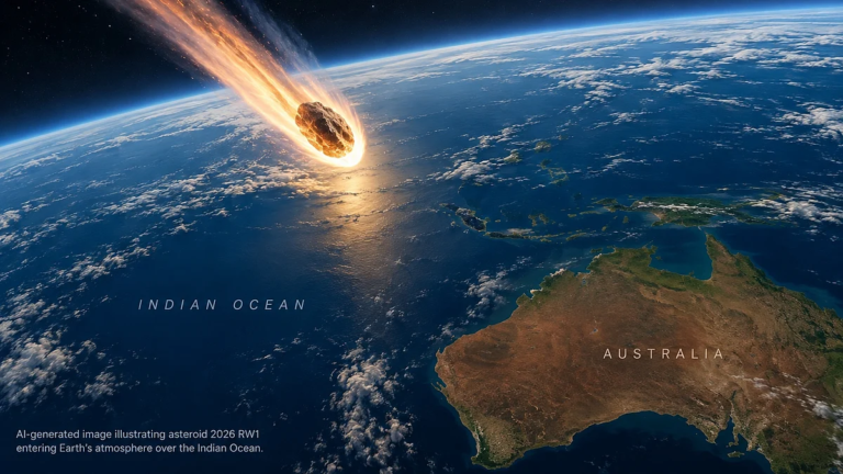 Asteroid 2026 RW1