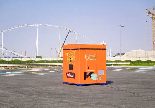 Talabat delivery robots