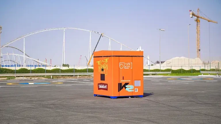 Talabat delivery robots