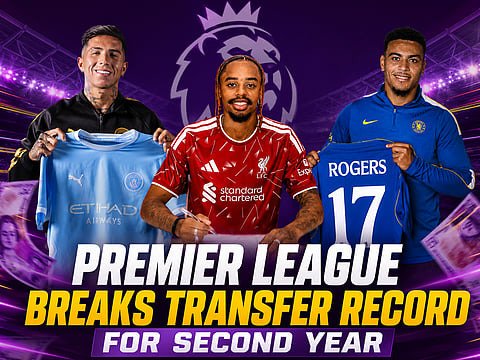 Premier League spending record