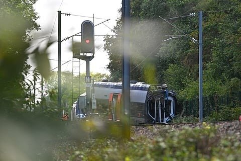 France train derailment
