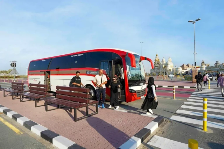 Global Village bus lines run with Dh12 fares and Satwa routes Global Village bus